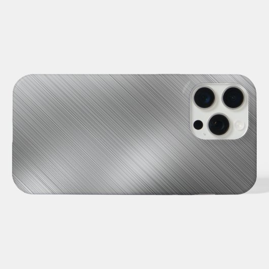 Modern Grey Texture Template iPhone Hülle (Rückseite (Horizontal))