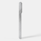 Modern Grey Texture Template iPhone Hülle (Rechte Seite)