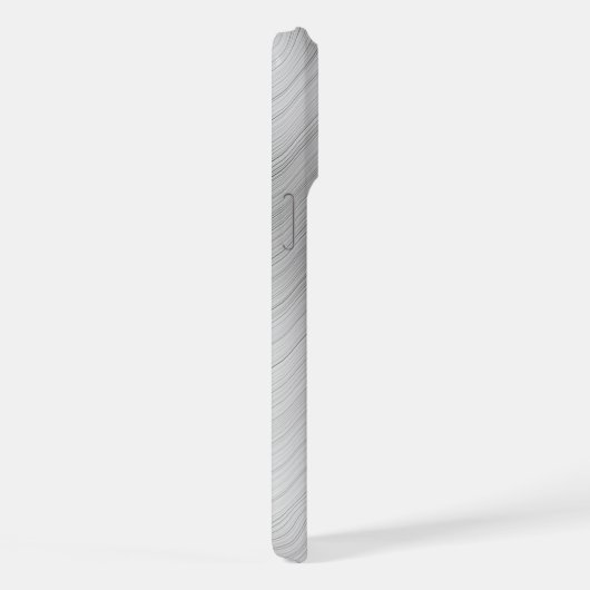 Modern Grey Texture Template iPhone Hülle (Rechte Seite)