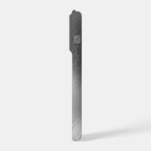 Modern Grey Texture Template iPhone Hülle (Linke Seite)