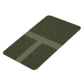 Modern Grid Moss Green Magnet - individuell anpass (Linke Seite)