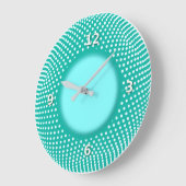 Modern Große Wanduhr (Winkel)