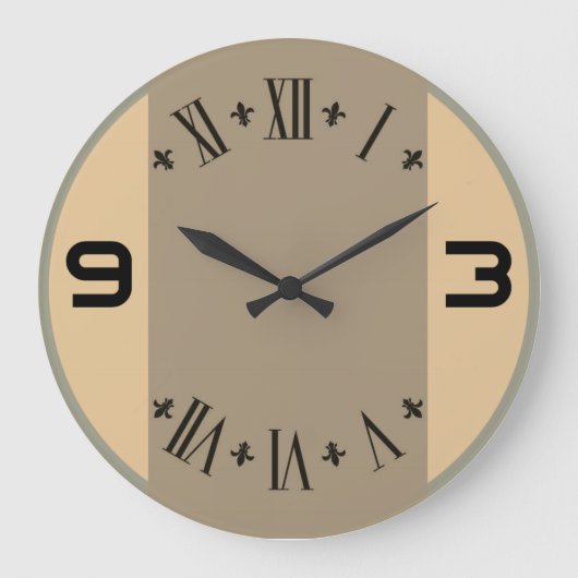 Modern  große wanduhr (Vorderseite)