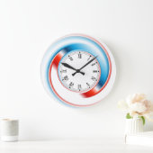 Modern Große Wanduhr (Zuhause)