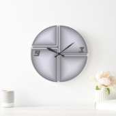 Modern Große Wanduhr (Zuhause)