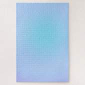 Modern grün blauer Farbverlauf Wasserfarbe Regenbo Puzzle (Vertikal)