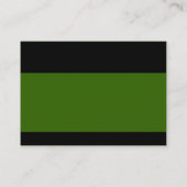 Modern - grün visitenkarte (Rückseite)