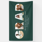 Modern grüner, einfacher Multi-Foto-Abschluss Banner (Vertikal)