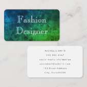 Modern Grunge Visitenkarte (Vorne/Hinten)