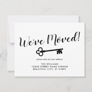 Modern haben wir die wichtigsten neuen Zuhause-Adr Ankündigung