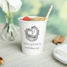 Modern Hand Drawn Black Bow Girl Geburtstag