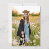 Modern Hand Drawn Class of 2028 Graduation Party Einladung (Rückseite)