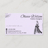 Modern Hand-Drawn Icon Business Card Visitenkarte (Vorderseite)