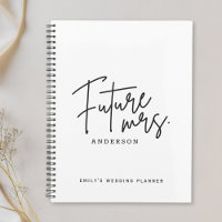Modern Hand Script Future Mrs. Wedding