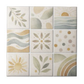 Modern Handcrafted Ceramic Tile – Artisanat Modern Fliese (Vorderseite)