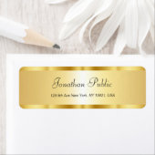 Modern Handschrift Name Gold Minimalistische Vorla (Insitu)