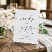 Modern Handwriting Cards & Gifts Wedding Sockelschild
