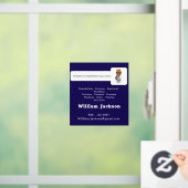 Modern handyman construction custom logo fensteraufkleber (Zuhause)