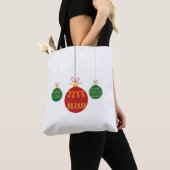 Modern Hanging Christmas Ornaments Tote Tasche (Von Nahem)
