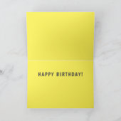 Modern Happy Birthday 2020 Funny Geburtstag Card Karte (Innenseite)