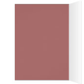 Modern Happy Birthday Dusty Rose Fotovorlage (Innen (Links))