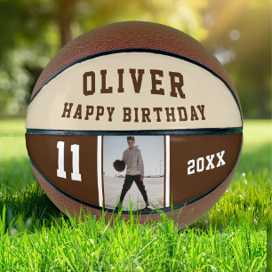 Modern Happy Birthday Foto Basketball