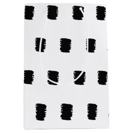 Modern Happy Birthday Geschenktasche Mittlere Geschenktüte