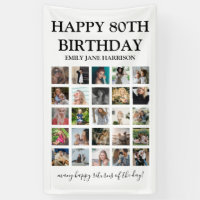 Modern Happy Birthday \ Jedes Alter | FotoCollage