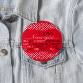 Modern Happy Kwanzaa Button (Beispiel)