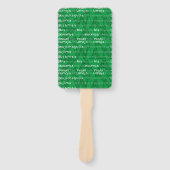 Modern Happy Kwanzaa Fächer (Vorderseite)