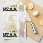 Modern Happy Kwanzaa Geschirrtuch (Viertel Falte)