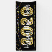 Modern HAPPY NEW YEAR 2020 String Lights Banner (Vertikal)