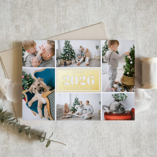 Modern Happy New Year 2025 Foto Collage