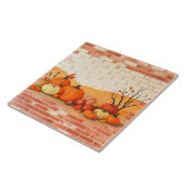 Modern Happy Thanksgiving Schöner Fall Fliese (Seite)