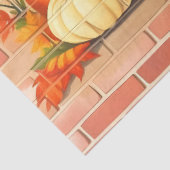 Modern Happy Thanksgiving Schöner Fall Seidenpapier (Ausschnitt)