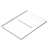 Modern Hashtag Social Media Design Notizblock (Linke Seite)