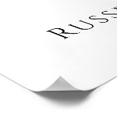 Modern Heart Photo Collage Wedding Welcome Poster (Ecke)