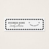 Modern Hearth Pattern Earring Display Card (Vorderseite)