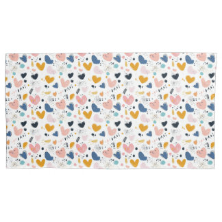 Modern Hearts Kissenbezug