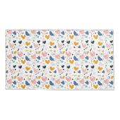 Modern Hearts Kissenbezug (Rückseite-Links)