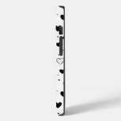 Modern Hearts Pattern Case-Mate iPhone Hülle (Rückseite / Links)