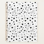 Modern Hearts Pattern Planer (Vorderseite)