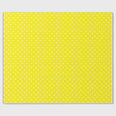 Modern hellgelb, kundenspezifisch niedlich geschenkpapier (Flach)