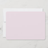 Modern Hello Foto Baby Birth Announccard Ankündigung (Rückseite)