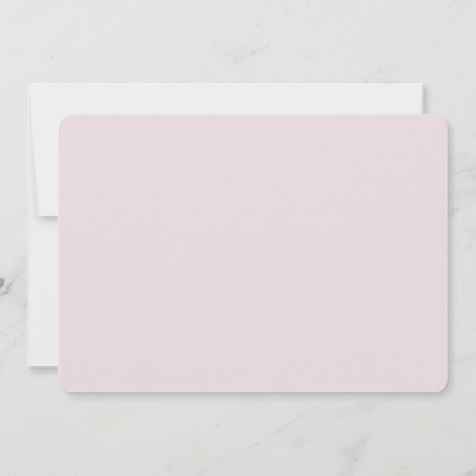 Modern Hello Foto Baby Birth Announccard Ankündigung (Rückseite)