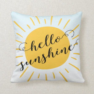 Modern Hello Sunshine Decorative Throw Kissen