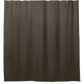 Modern Heritage Solid Bark Braun Duschvorhang (Vorderseite)