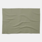Modern Heritage Solid Deep Sage Geschirrtuch (Horizontal)