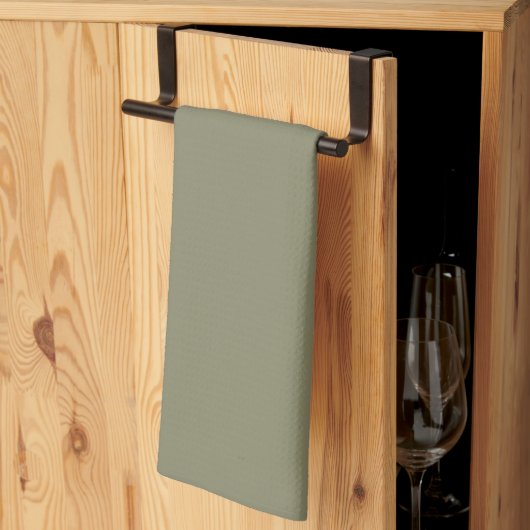 Modern Heritage Solid Deep Sage Geschirrtuch (Drittel gefaltet)
