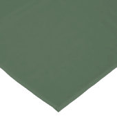 Modern Heritage Solid Immergrün Kurzer Tischläufer (Ecke)